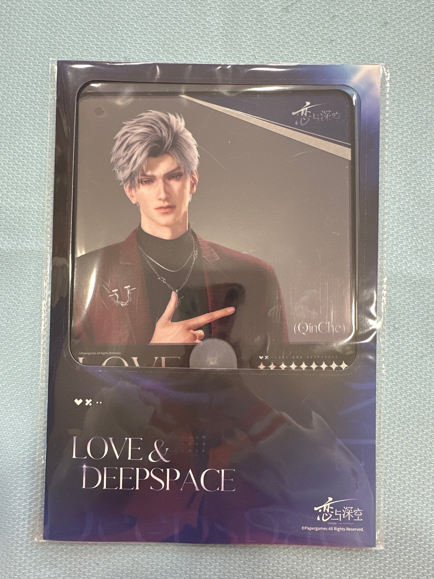 33696 Love and Deepspace Holographic Photo Fan Sylus