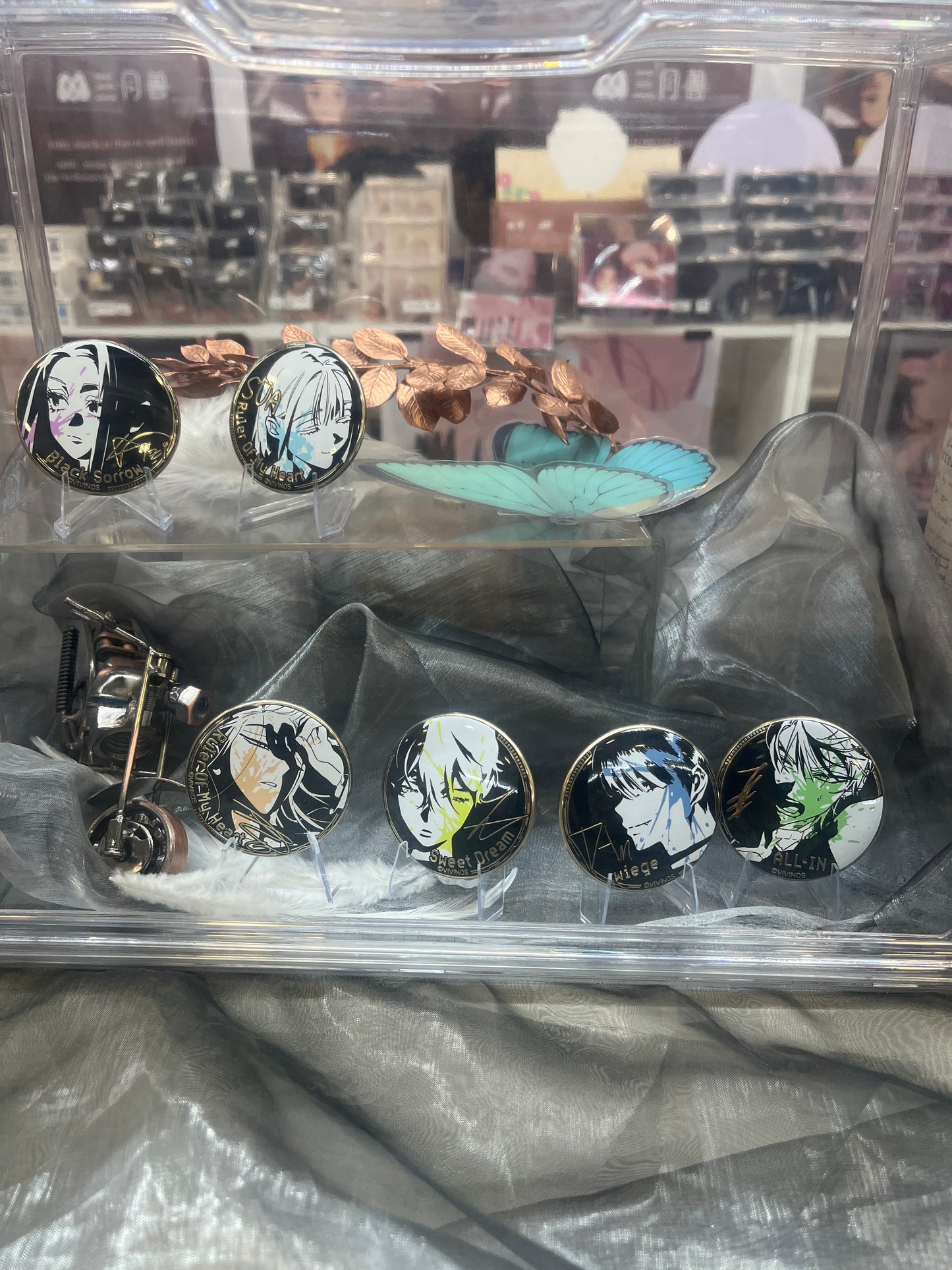 34122 Alien Stage Karmic Angel Character Metal Badge (single pull Random)