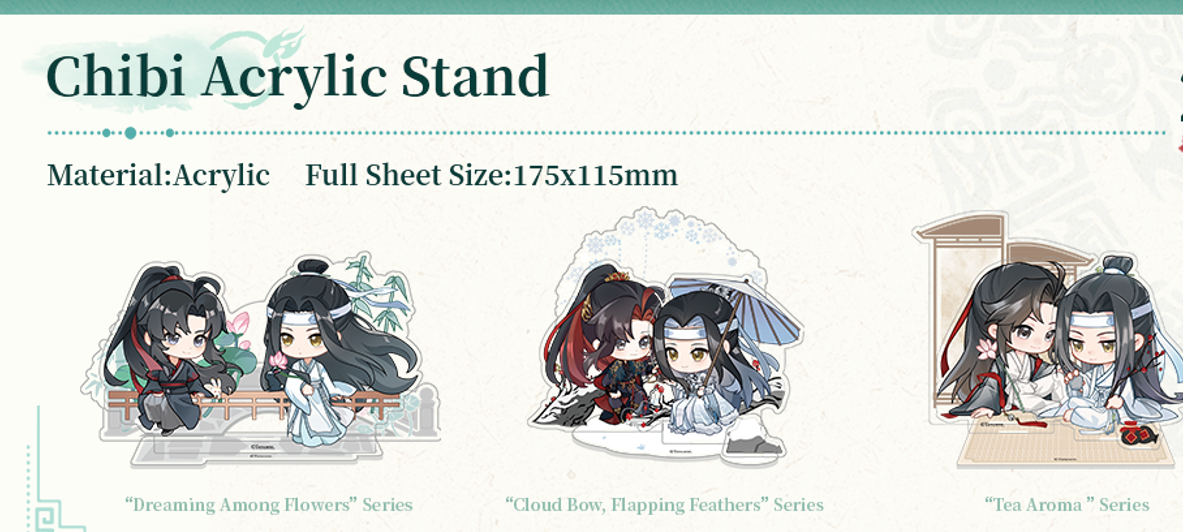 MO DAO ZU SHI Chibi acrylic stand