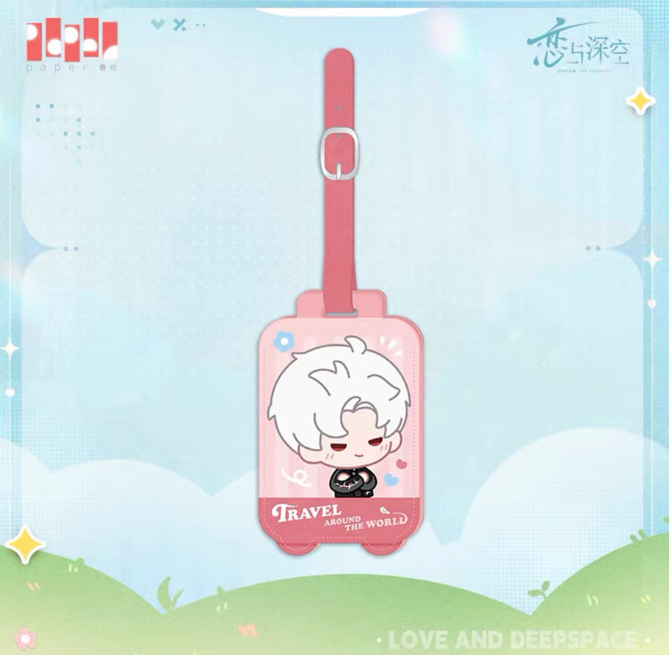 33518 Love And DeepSpacw Sylus Luggage Tag
