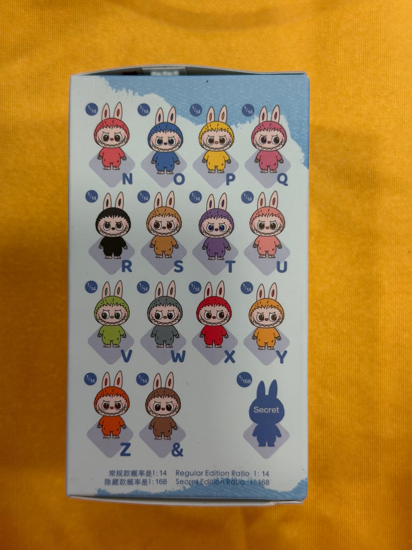09473 Pin For Love The Monsters Labubu Keychain N-Z &