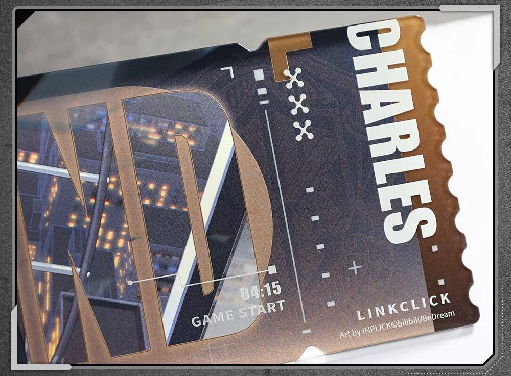 66591 LinkClick Acrylic Collection Ticket (Cheng XiaoShi)
