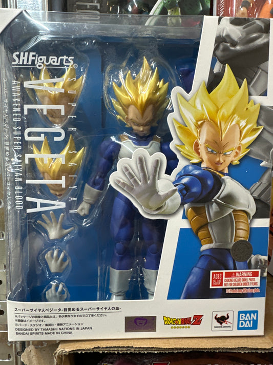 64186 Dragon Ball Z - Super Saiyan Vegeta -Awakened Super Saiyan Blood-, Bandai Spirits S.H.Figuarts Action Figure