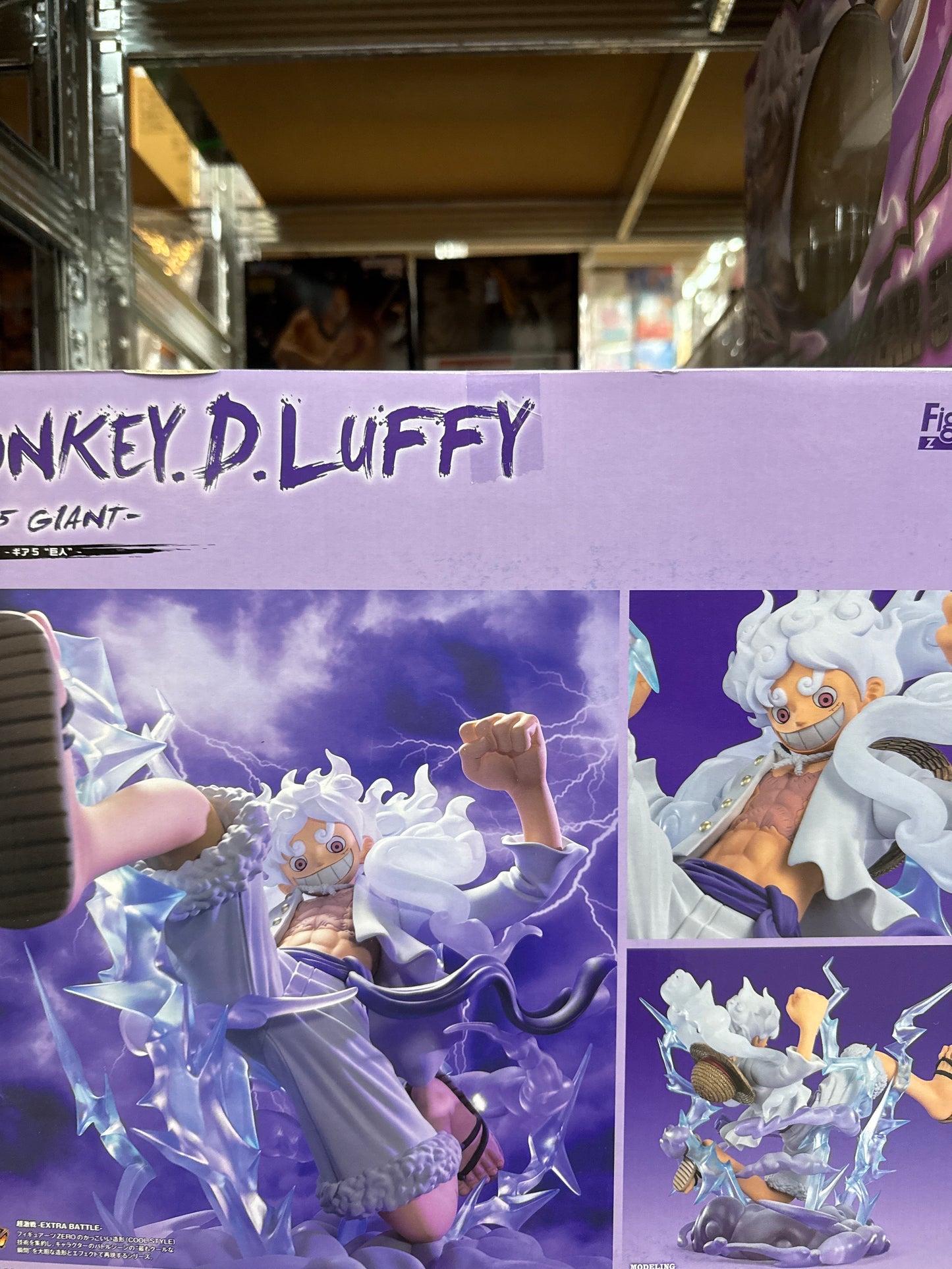 65662 Figuarts Zero One Piece Luffy Gear 5 figure