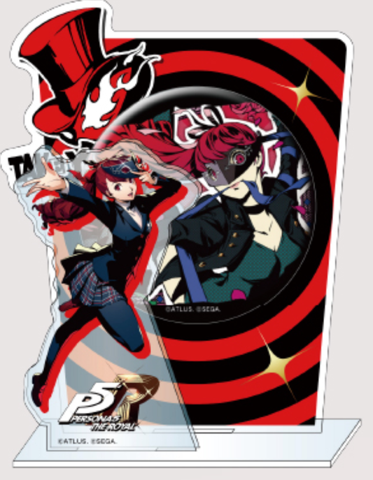 98829 Badge Stand Violet Persona 5