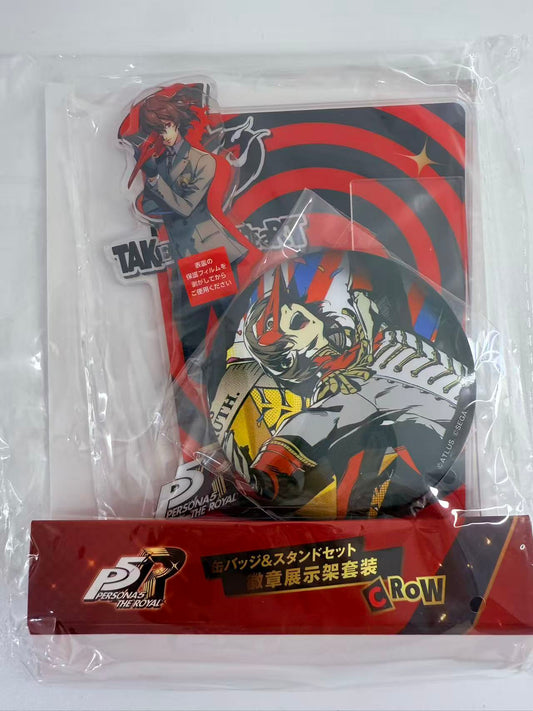 98828 Badge Stand Crow Persona 5