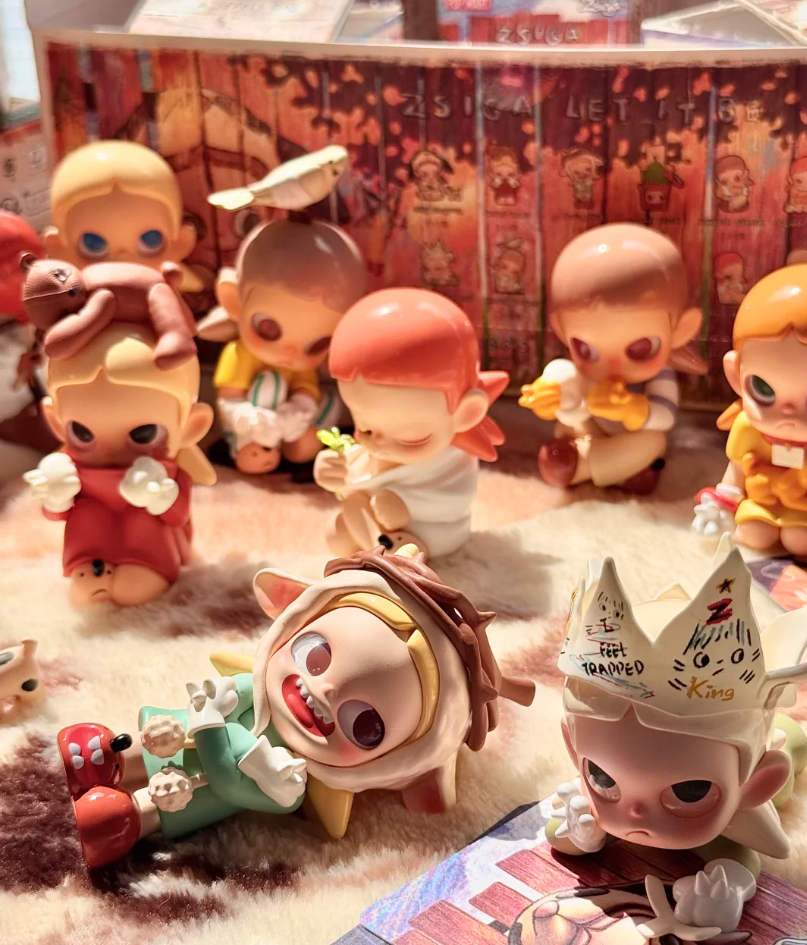28067 Zsiga Let It Be series figure blind box