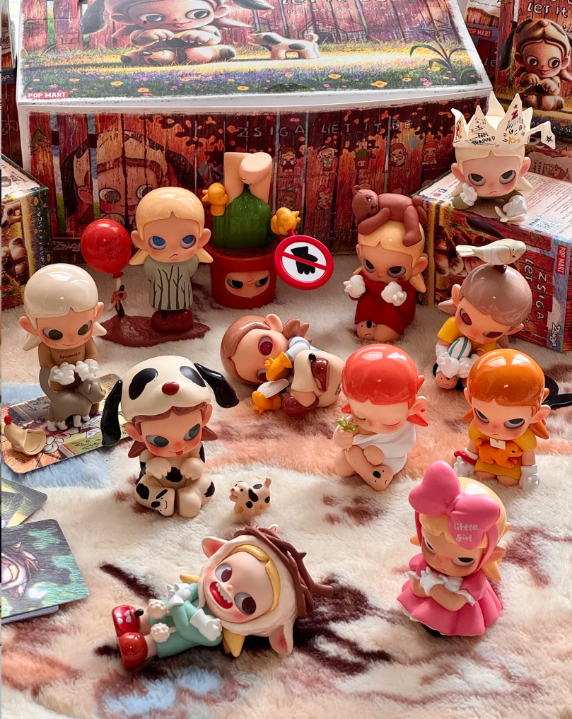 28067 Zsiga Let It Be series figure blind box