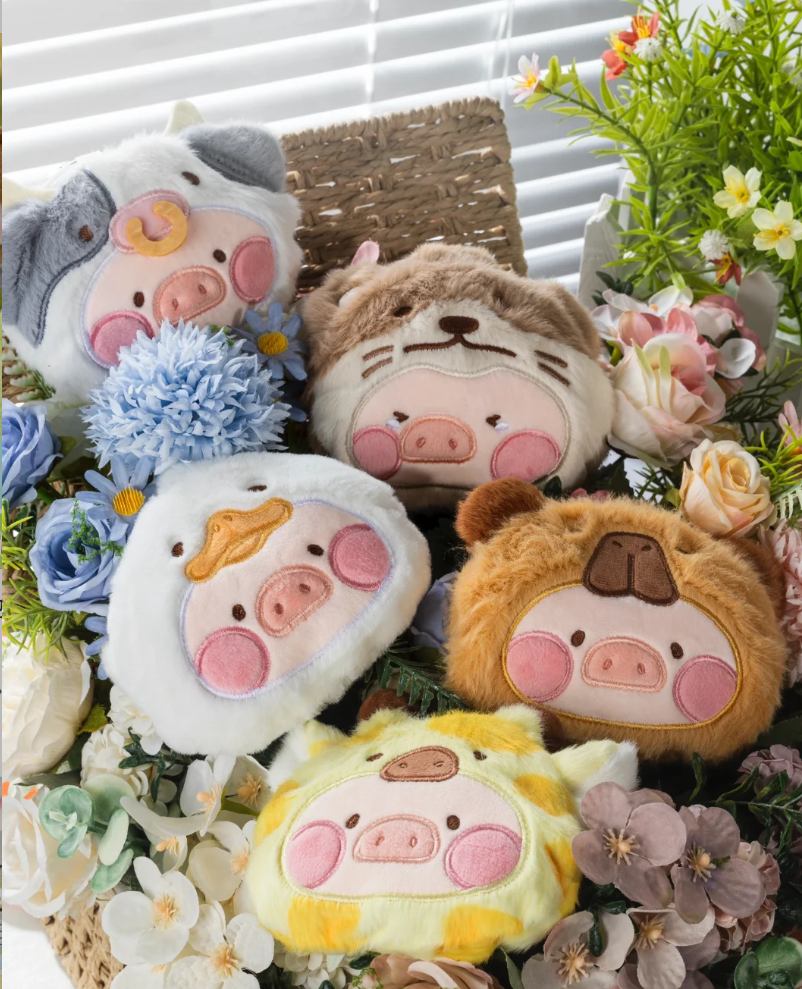 33456 LuLu The Piggy Animal Party Plush Pouch blind box