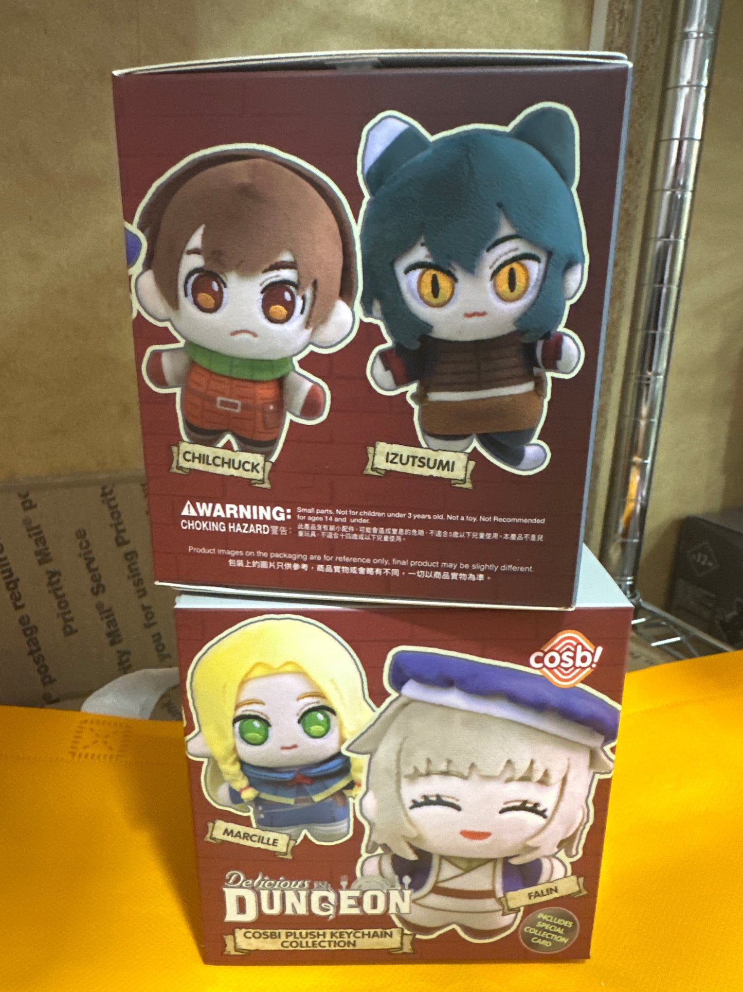 62205 Delicious in Dugeon cosbi plush keychain collection blind box