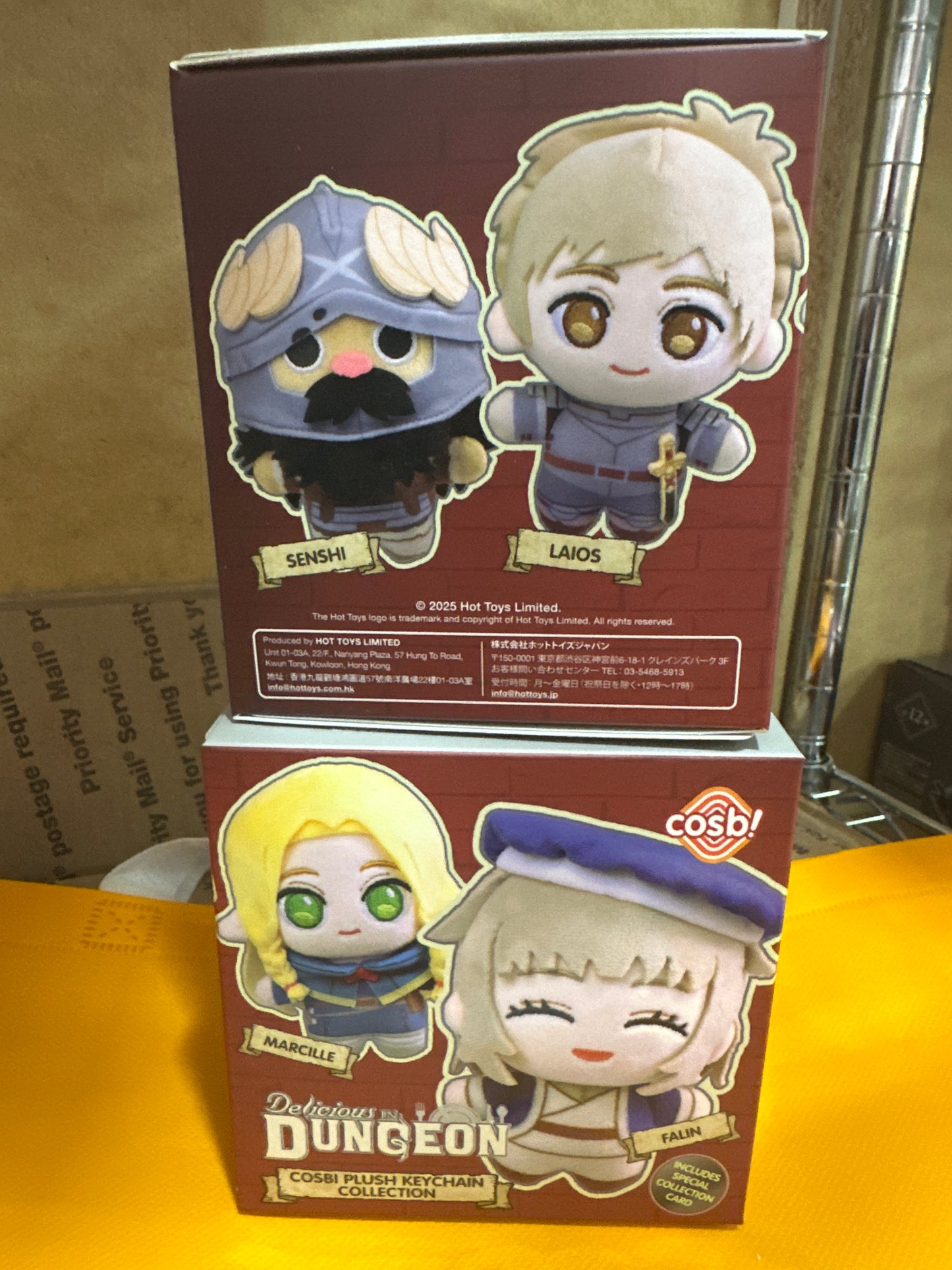 62205 Delicious in Dugeon cosbi plush keychain collection blind box