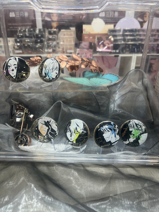 34122 Alien Stage Karmic Angel Character Metal Badge (single pull Random)