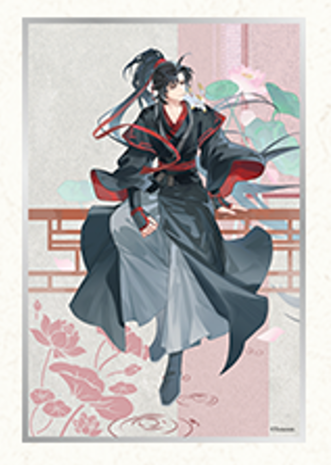 Mo Dao Zu Shi "Dreaming Among Flowers" Series Shikishi