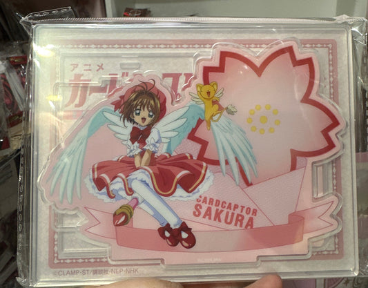 19720 CARDCAPTOR SAKURA 25TH ANNIVERSARY ACRYLIC PEN STAND: CATCH YOU CATCH ME
