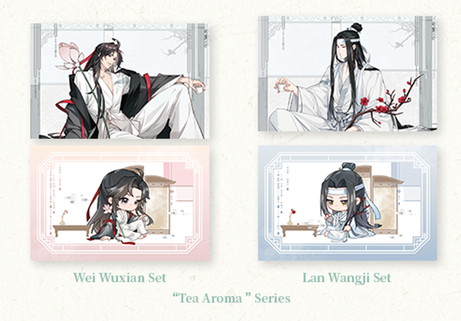 Mo Dao Zu Shi TEA AROMA POSTER CARD SET