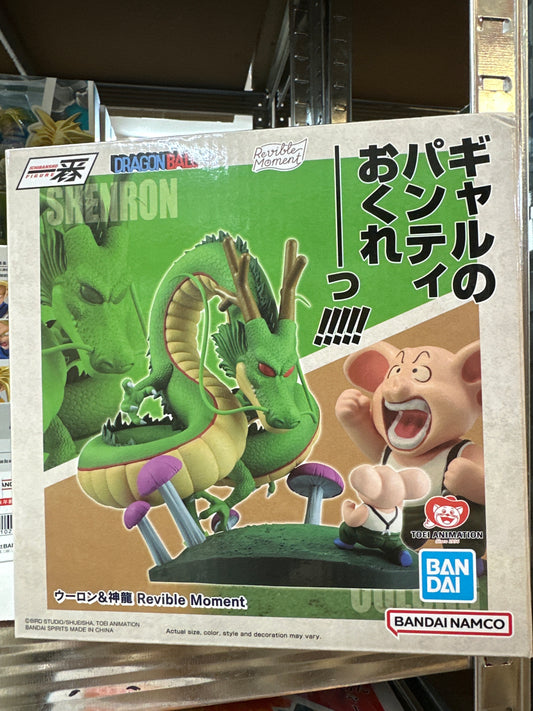 68467 Ichibansho Figure - Dragon Ball - Oolong & Shenron (Dragon History II) Revible Moment Collectible Statue