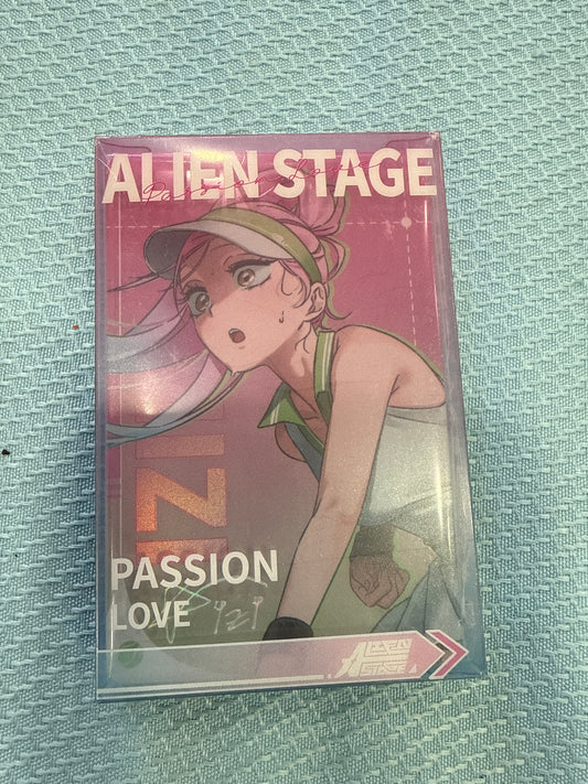 58157 Alien stage passion Love little card set