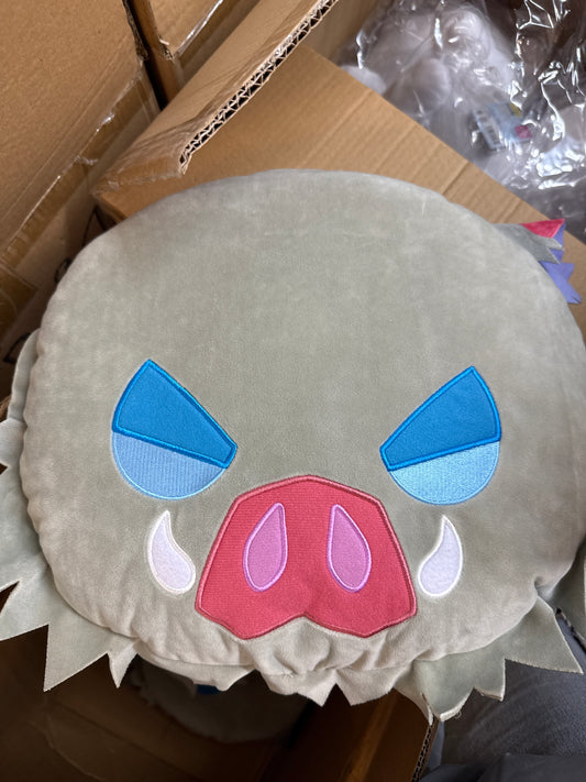 96755 Demon slayer Inosuke round plushie