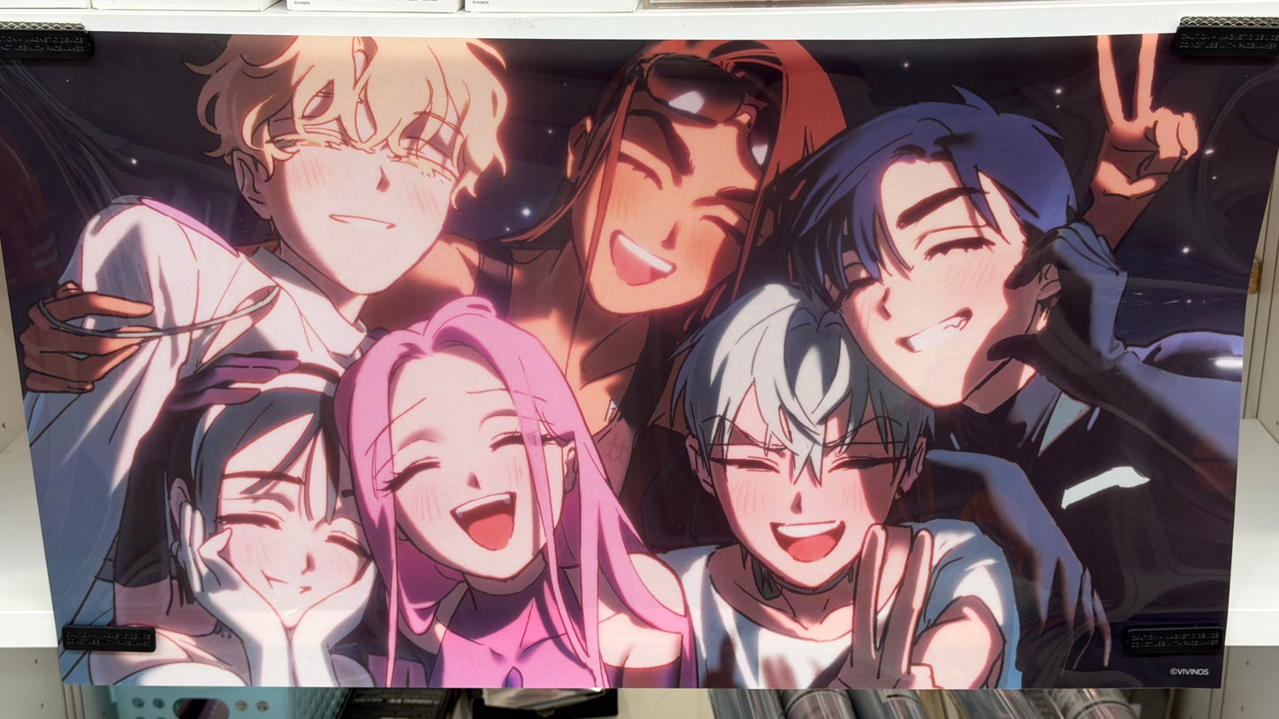 34137 Alien Stage pvc poster (all member ver.)