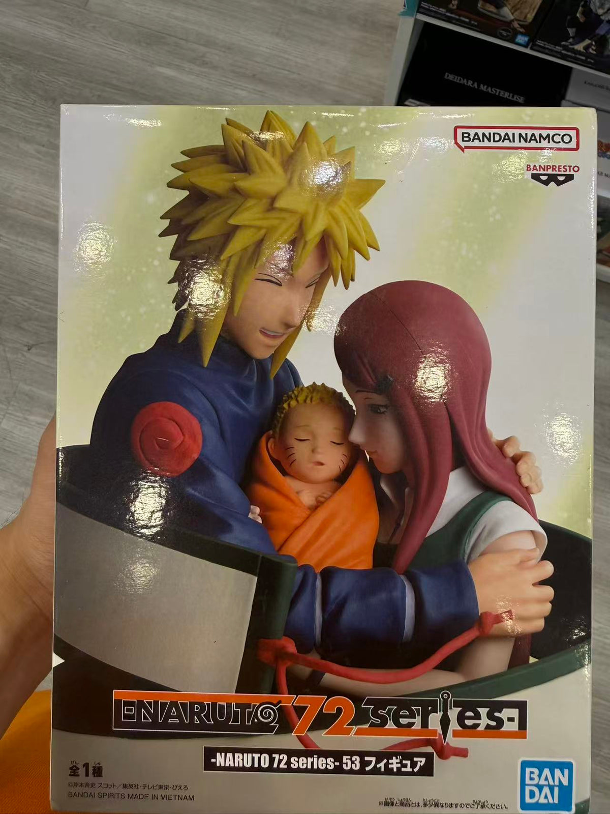 NARUTO 72 series 53 Figure Namikaze Minato Uzumaki Kushina Naruto
