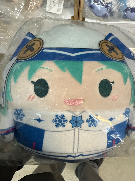 62130 Miku round plushy