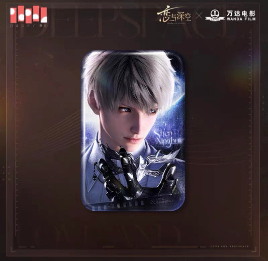 43501 Love And DeepSpace Xavier Rectagle Shape Badge（Collab With WanDa Movie）