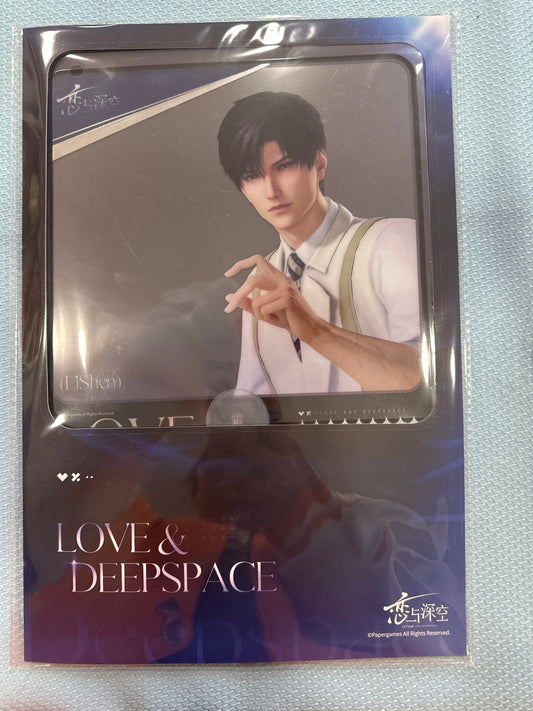 33694 Love and Deepspace Holographic Photo Fan Zayne