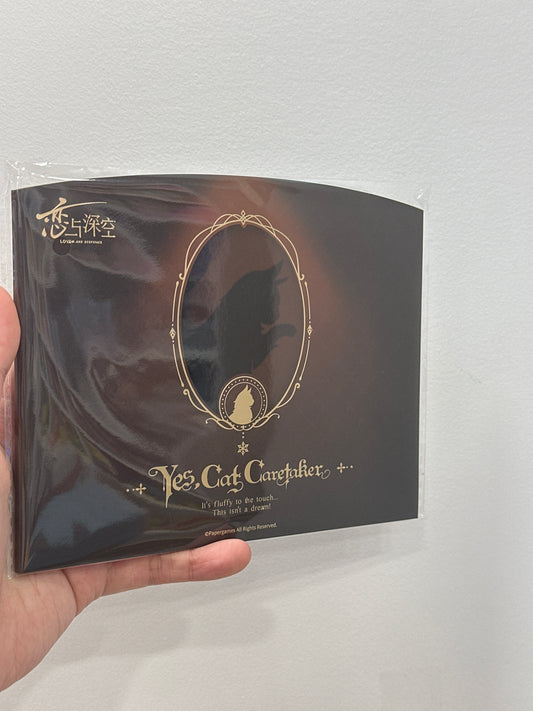 33895 Love and deepspace Photocard set Zayne