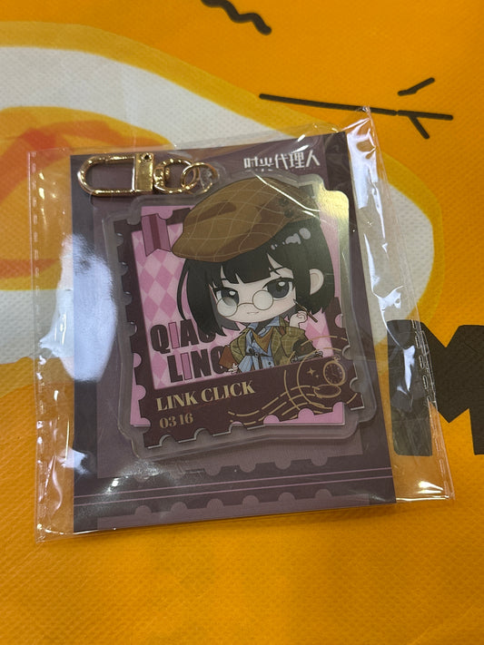 71621 Link Click-Enigma Files-Chibi Keychain-Qiao Ling
