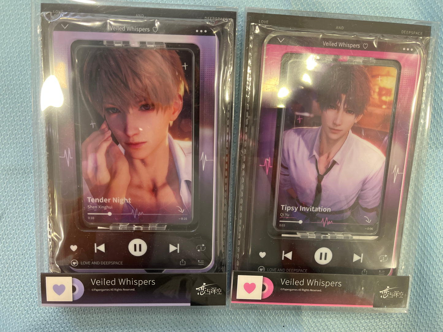 Love and deepspace Veiled whispers spin acrylic stand