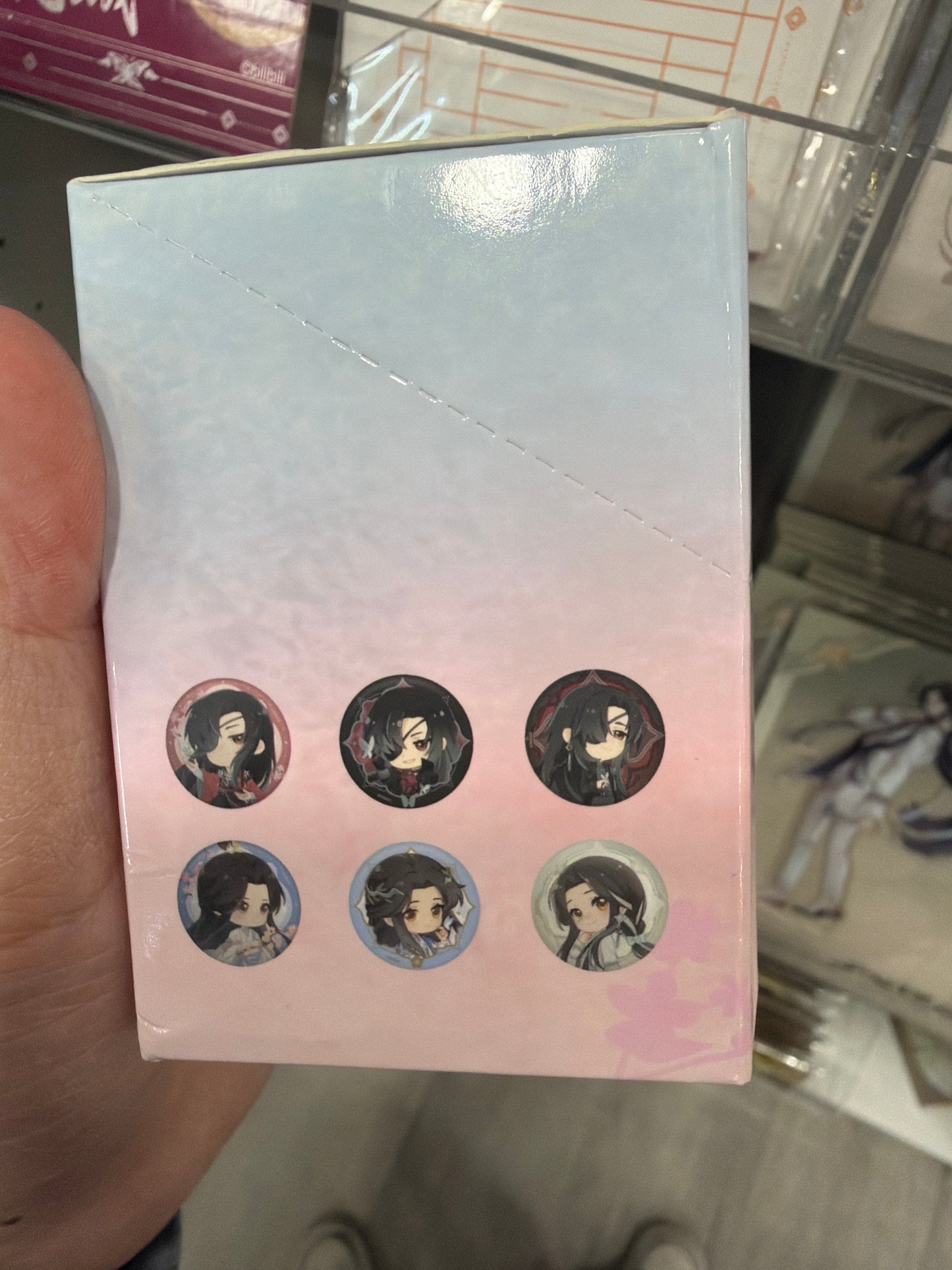 10083 Heaven Official's Blessing Chibi Ver Badge Whole Set (6 packs inside)