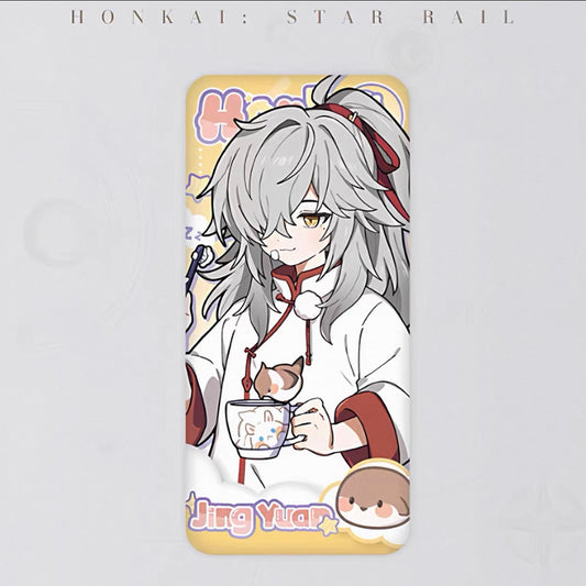 17581Honkai: Star Rail JingYuan Boy Dorm Series Rectangle Shape Badge