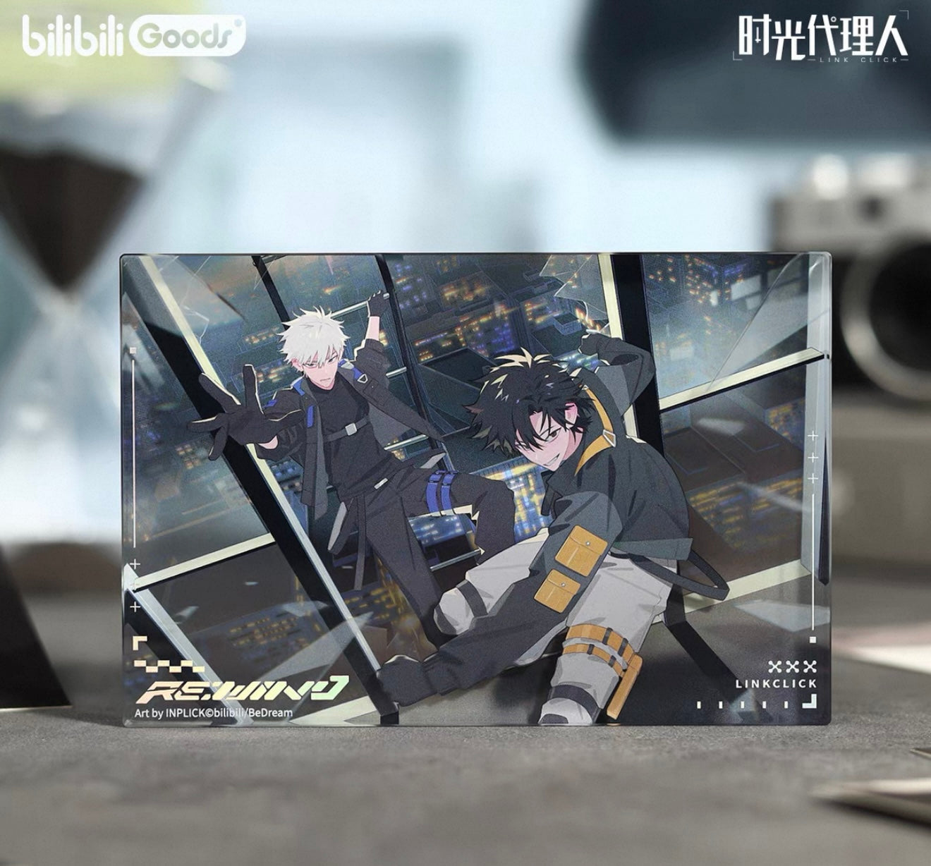 66593 LinkClick Special Texture Acrylic Collection Display