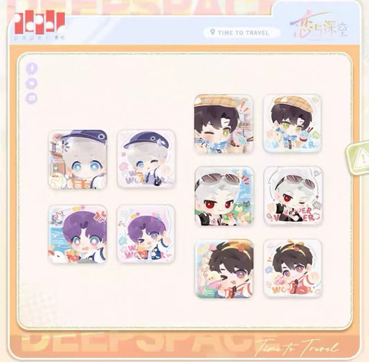 LOVE AND DEEPSPACE BADGE SET