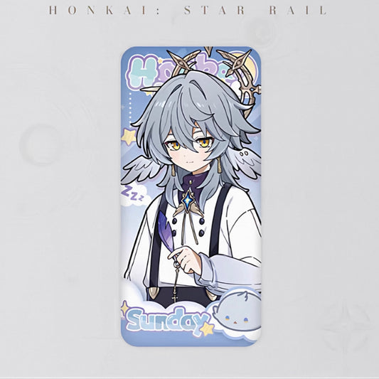17584 Honkai: Star Rail Sunday Boy Dorm Series Rectangle Shape Badge