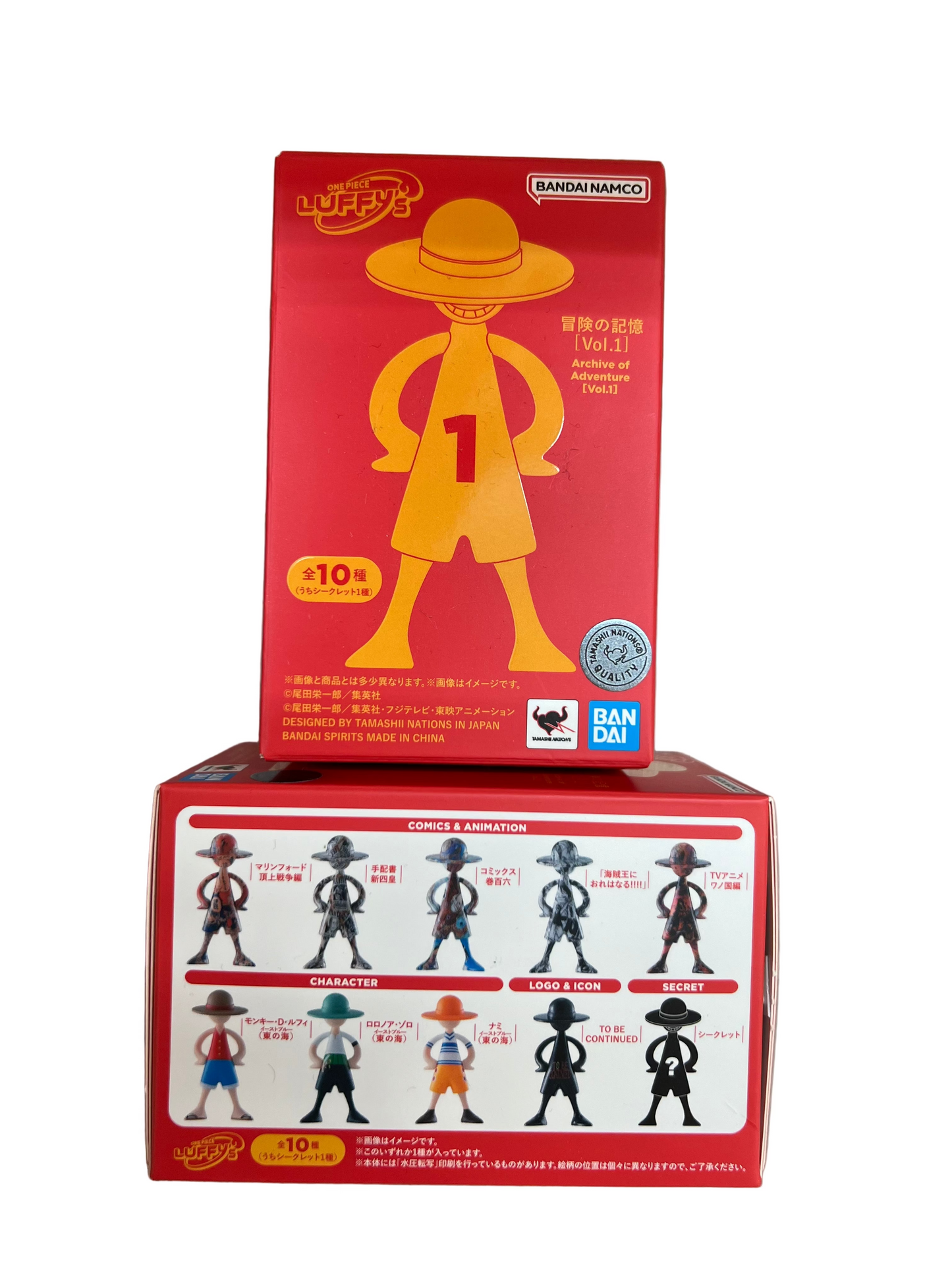 68661 ONE PIECE LUFFY's Archive Of Adventure Vol. 1 blind box