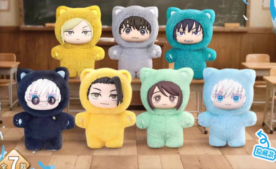99107 Jujutsu Kaisen Cat Ear Plush Keychain (Random 1)