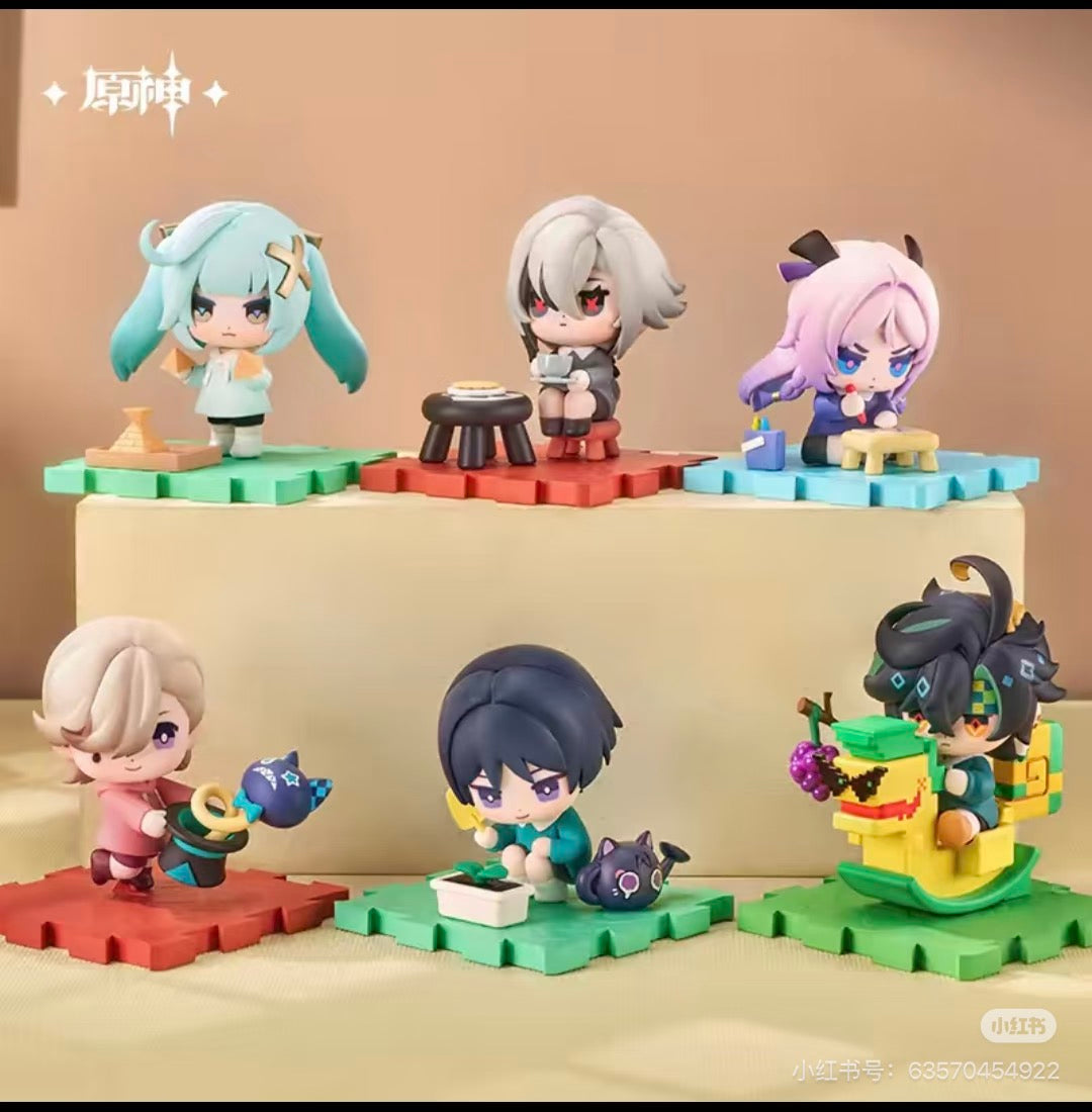 12138 Genshin Impact Childhood Treasures Series Chibi Blind Box (Random 1 Piece)