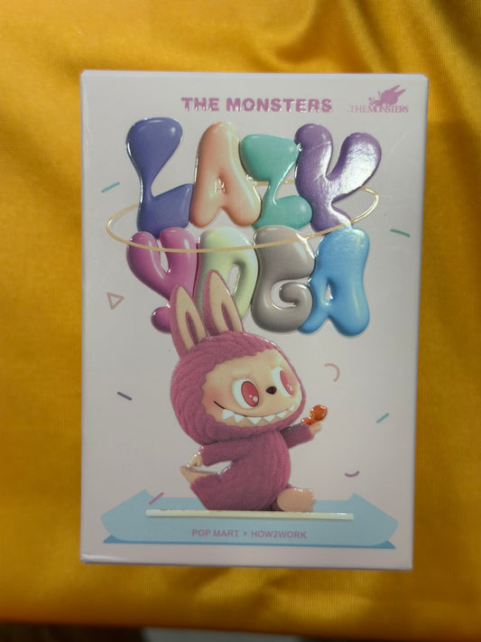 00279 The Monsters Lazy Yoga Blind Box Labubu