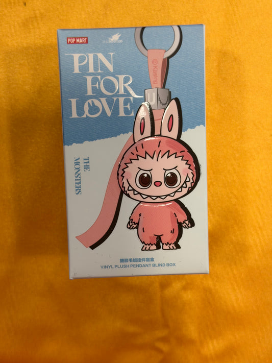 09473 Pin For Love The Monsters Labubu Keychain N-Z &