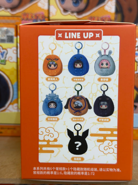99188 Naruto Shippuden Keychain Plush Blind Box