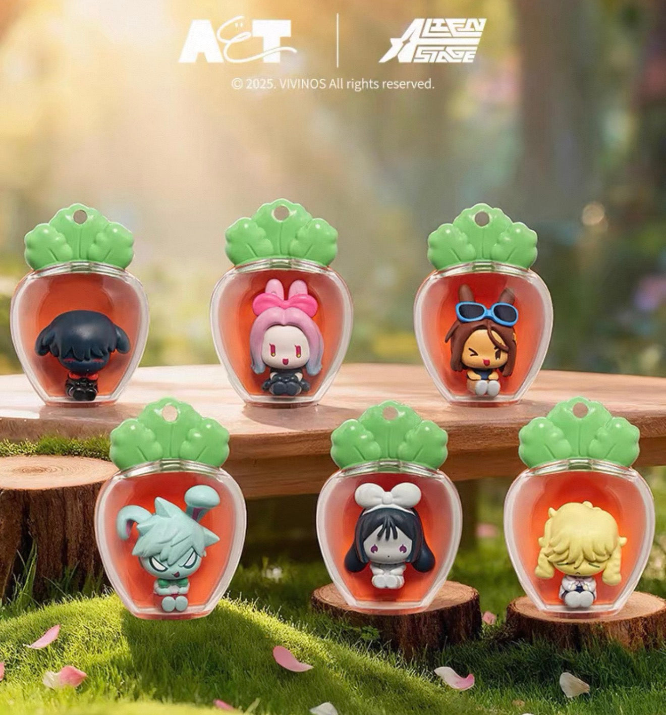 30042 ALIEN STAGE Rabbit Series Little Cute Radish Blind Box