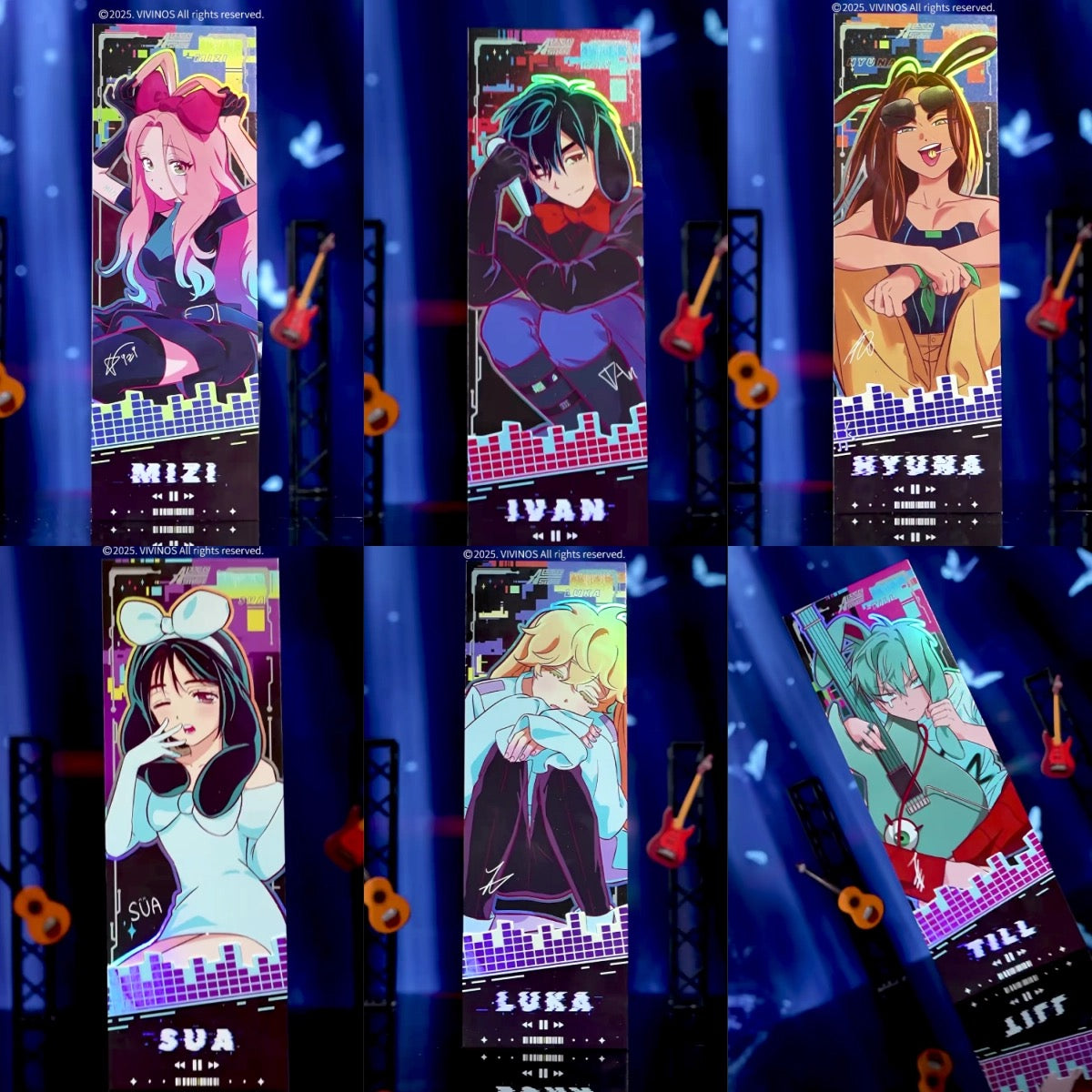 ALIEN STAGE Rabbit Series Vinyl Laser Ticket Blind Box