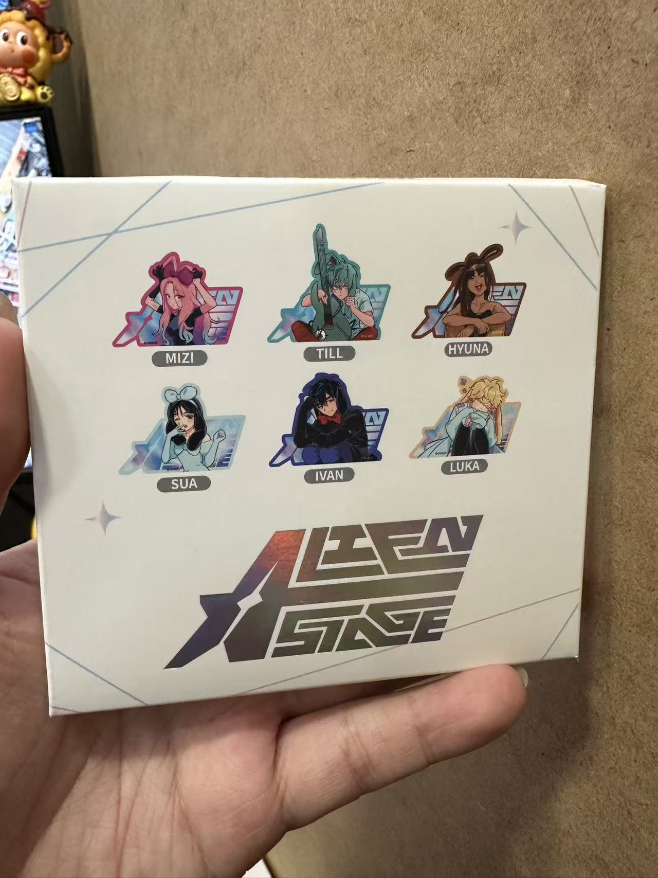 30045 ALIEN STAGE Rabbit Series Bust Acrylic Refrigerator magnet Sticker Blind Box