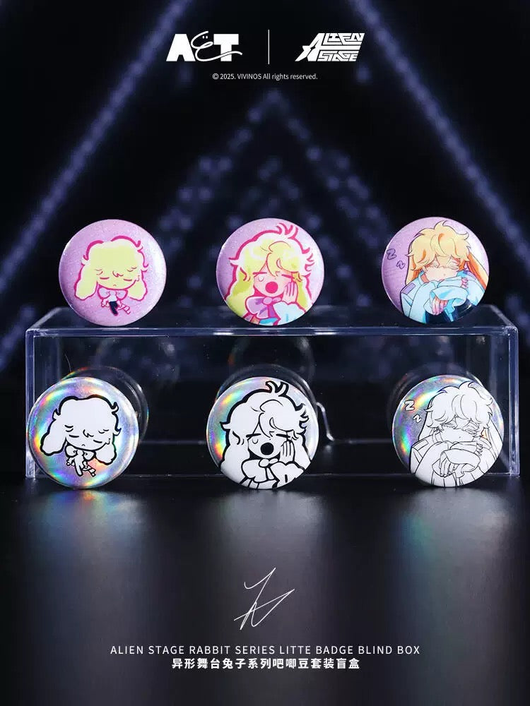 30087 ALIEN STAGE Rabbit Series Litte Badge Blind Box