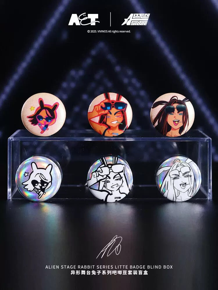 30087 ALIEN STAGE Rabbit Series Litte Badge Blind Box
