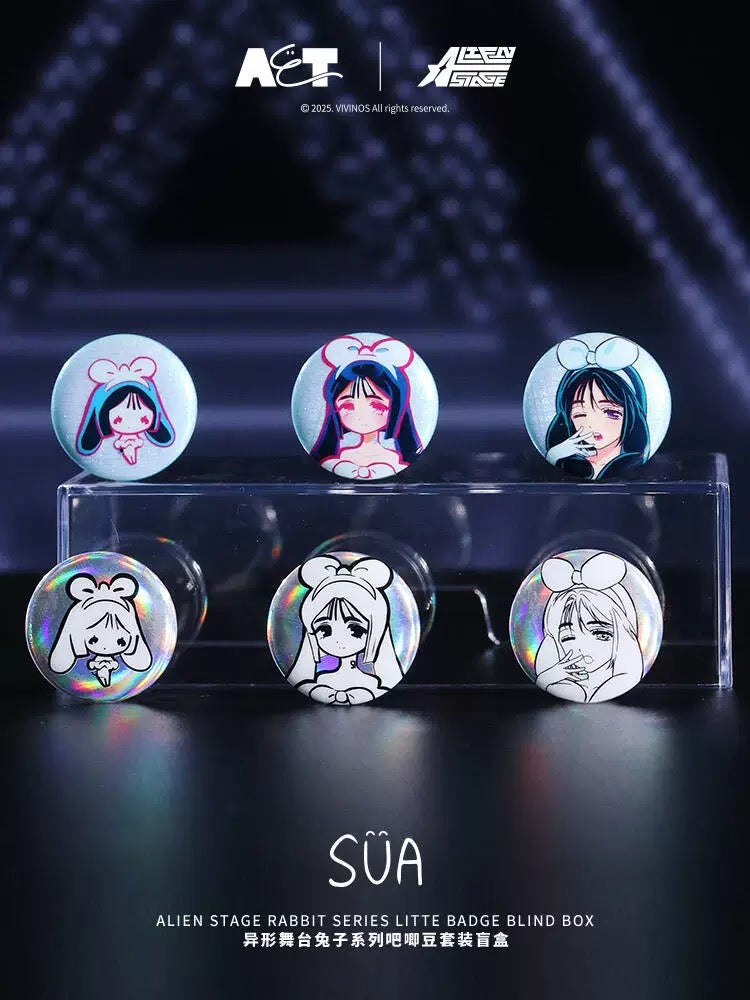 30087 ALIEN STAGE Rabbit Series Litte Badge Blind Box