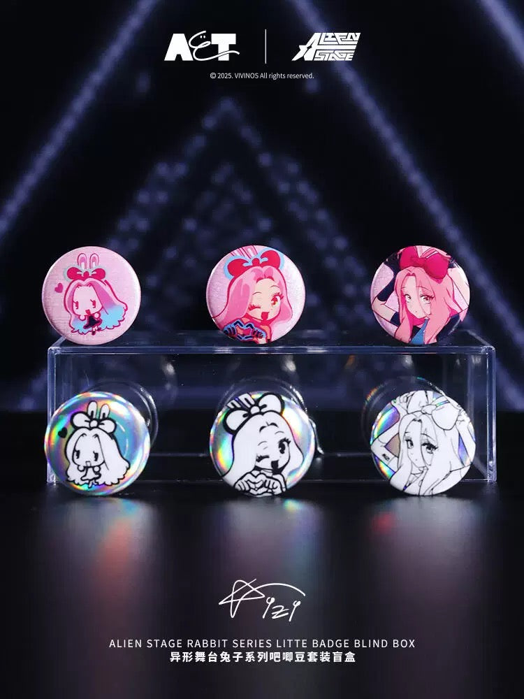 30087 ALIEN STAGE Rabbit Series Litte Badge Blind Box