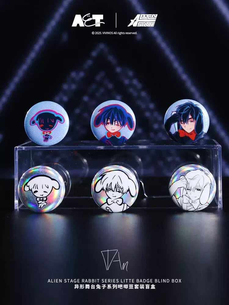 30087 ALIEN STAGE Rabbit Series Litte Badge Blind Box