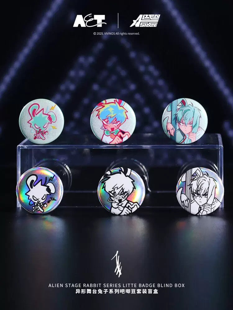 30087 ALIEN STAGE Rabbit Series Litte Badge Blind Box